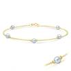 Lovely Pearls Silver Bracelet BRS-04